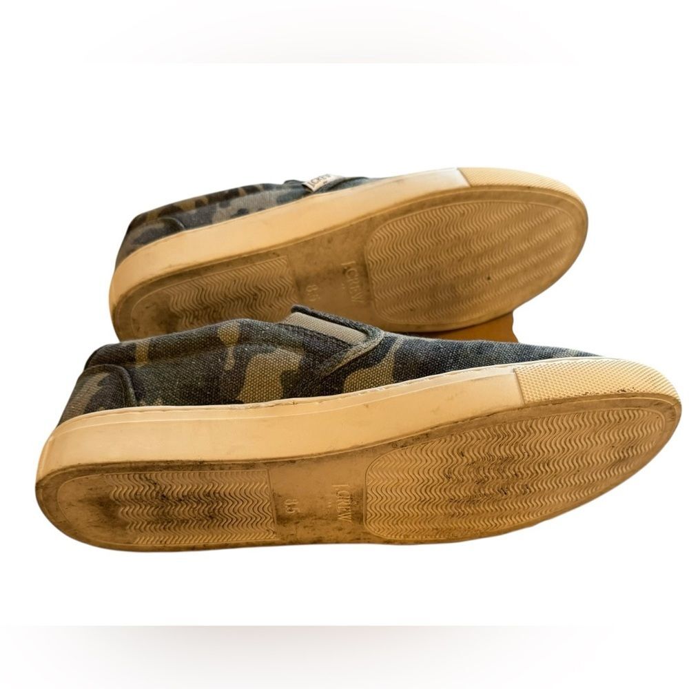 J. Crew Camo Slip-On Sneakers 8.5 - Picture 14 of 15